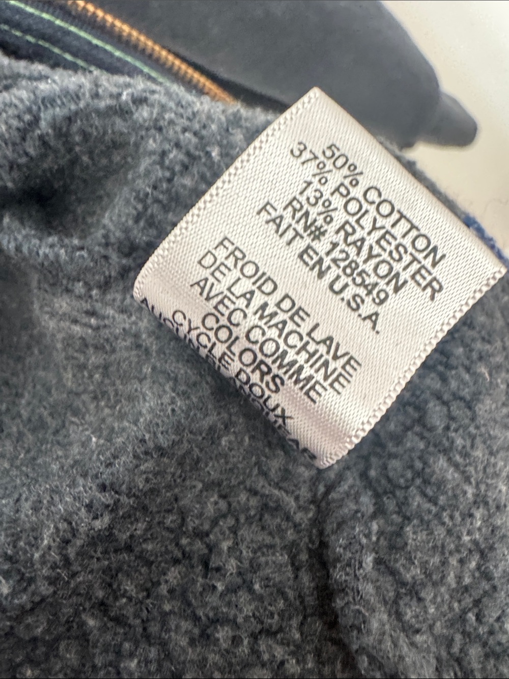 Aviator Nation 5 stripe hoody in charcoal - Picture 7 of 9